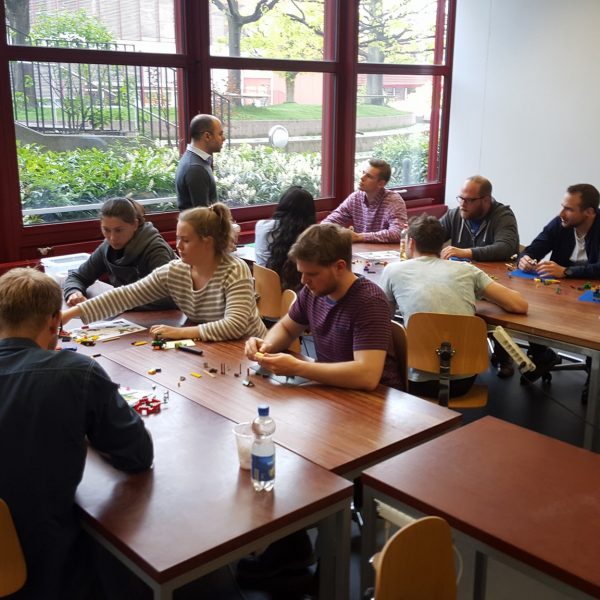 LEGO serious play workshop by Giuseppe Blasi at Lucerne University