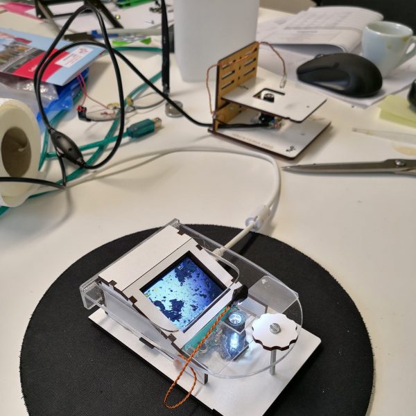 Working prototype of the DashCam-Microscope