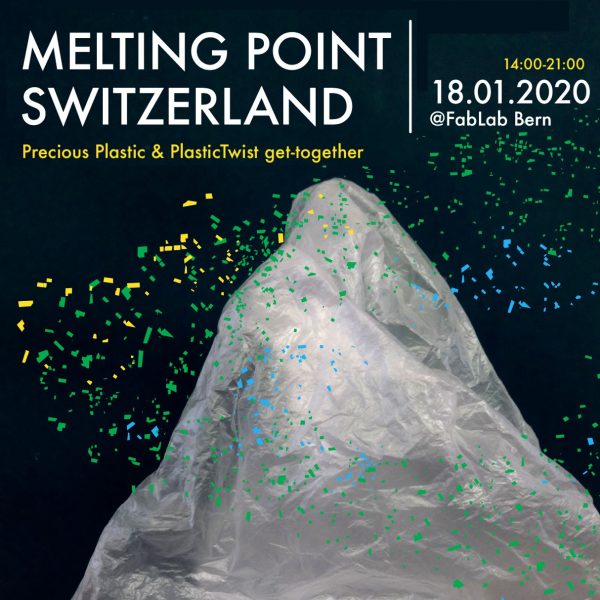 Precious Plastic & PlasticTwist get-together, Saturday January 18th at Fablab Bern